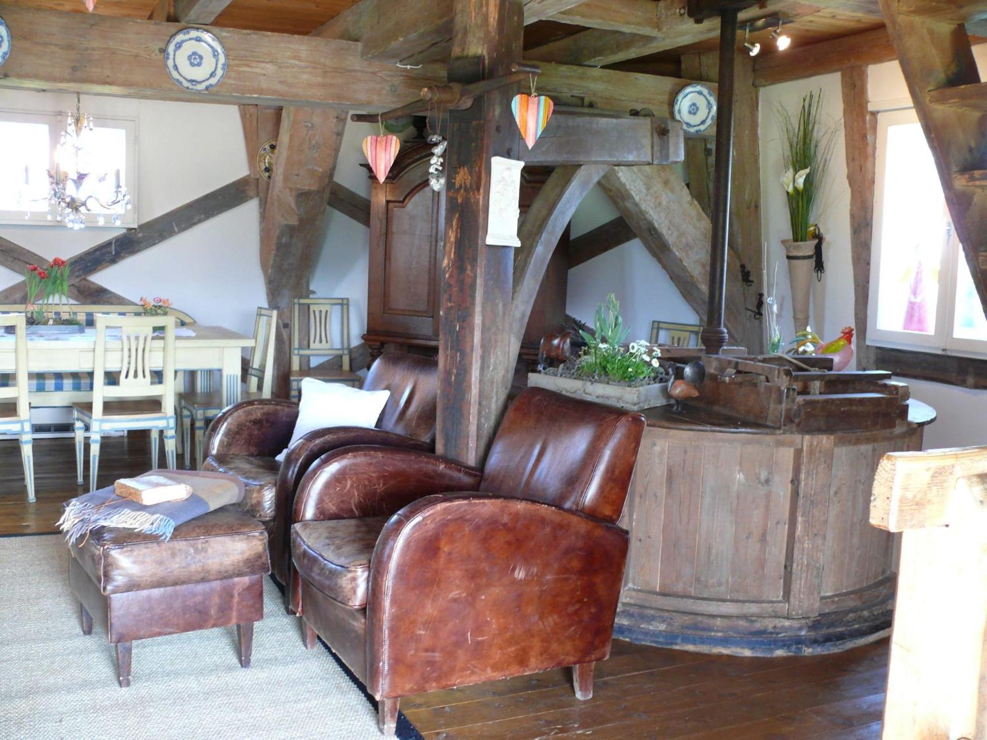 Beautiful Authentic Mill Close To The Beach Wangels Buitenkant foto
